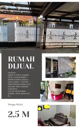 DIJUAL RUMAH TANPA PERANTARA