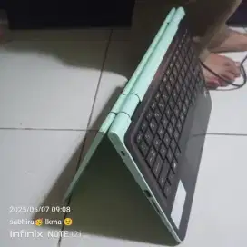 Laptop Hp x360 layar sentuh normal
