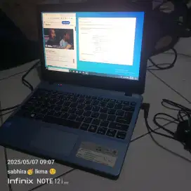 Laptop Acer v5 11.6inc nominuss