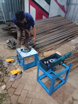 Bar bending bar Bender dan bar cutter pemotong pembengkok besi