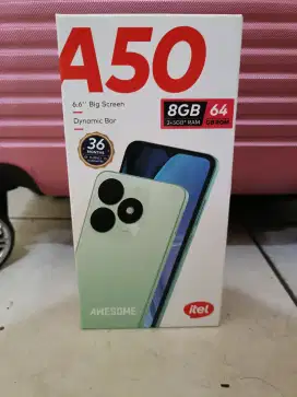 INFINIX ITEL A50 RAM 8/64 GB NEW SEGEL STICKER