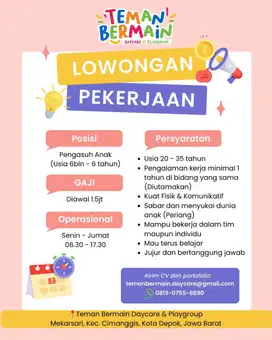 PENGASUH ANAK (TPA) - PEREMPUAN