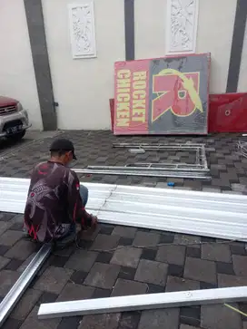 Butuh Kanopi Cepat & Rapi? Instalasi Baja Ringan Solusinya!