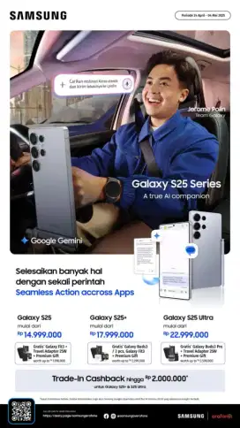 Samsung galaxy S25 ultra promo tambahan cashback tukar tambah 2 juta