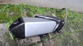 Knalpot Adv 150 Cover Wtp Carbon