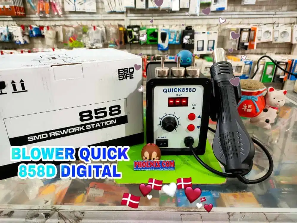 HOT AIR QUICK 858D/HEAT QUICK 858D/SOLDER UAP QUICK 858D PHOENIX COM S