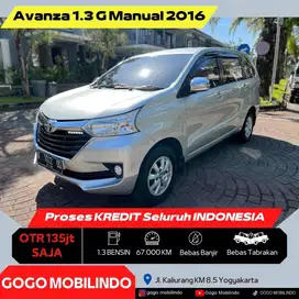 [Dp5jt] Toyota Avanza G Manual 2016 ISTIMEWA Plat K Kredit Murah