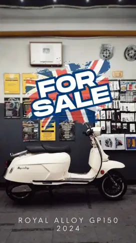 Royal Alloy GP150 2024 Like New