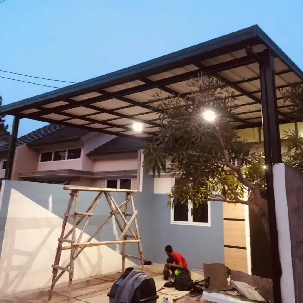 Kanopi baja ringan atep alderon dll