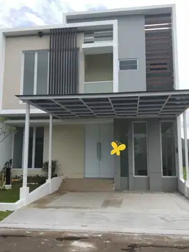ru mah cluster yarra JGC siap huni rapi da  bersih uk 9x17