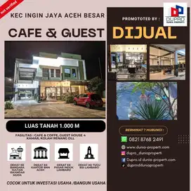 Dijual Café dan Guest House Siap Pakai - Ingin Jaya, Aceh Besar