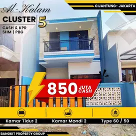 Rumah  cash kpr kalisari cijantung pasar rebo jakarta