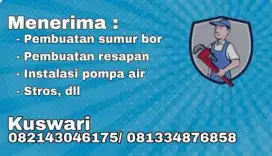 Jasa sumur bor  supmarsibel