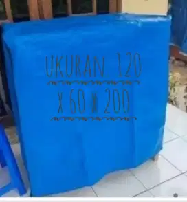 terpal sarung gerobak kondisi baru beli