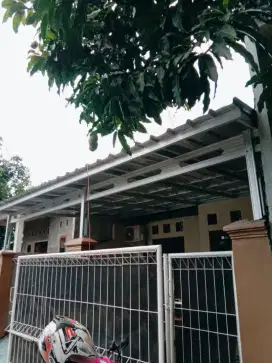 Kanopi baja ringan atep spandek pasir dan alderon