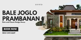 Dekat Kawasan Wisata, Rumah Joglo Klasik Timur Candi Prambanan