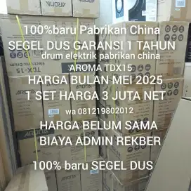 100%baru DRUM ELEKTRIK CINA AROMA TDX15