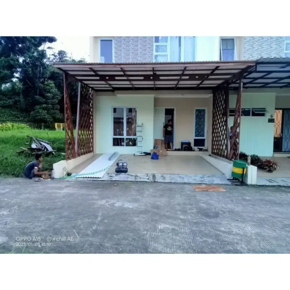 Kanopi baja ringan atep spandek dan alderon berkualitas