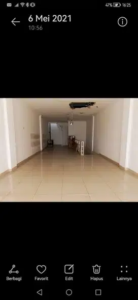 Disewakan TERMURAH Ruko 5lt lengkap dengan Lift di  Sepatan Tangerang