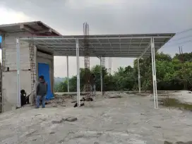 Kanopi baja ringan atep spandek dan alderon murah berkualitas pejabat
