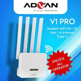Router Modem 4G Wifi Advan V1 Pro Unlock All Operator NEW