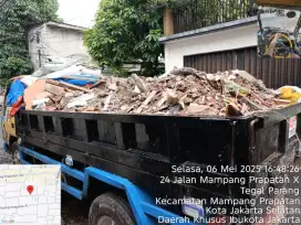 Jasa pengurugan dan buang puing
