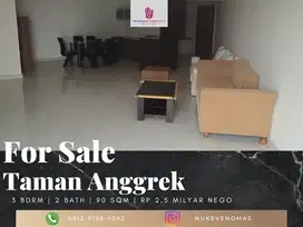 Dijual Apartement Taman Anggrek Residence 3 BR Furnished Bagus