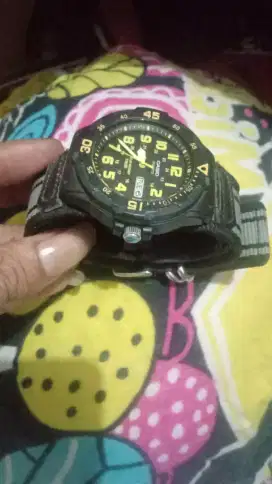Jam Casio Original - PRIA & strap Nato
