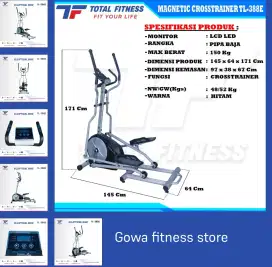 Big magnetig Crostrainer Total Fitness Tl-388