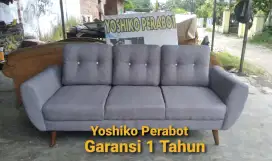 Yoshiko perabot - sofa 3 person abu²