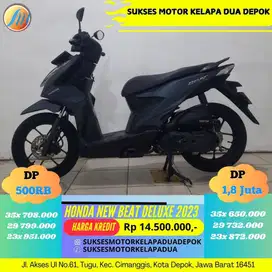 HONDA NEW BEAT DELUXE 2023 CASH/KREDIT DP MULAI 500RB AJA