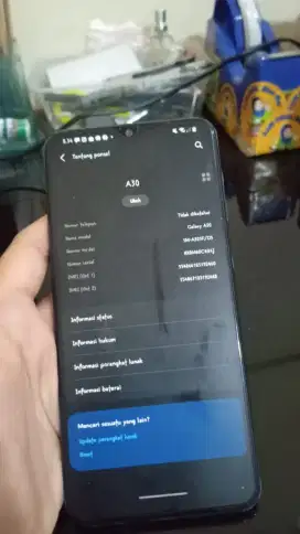 Samsung A30 Batangan Normal