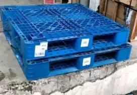 Jual pallet plastik baru 110x110x15cm