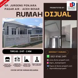 Dijual Rumah Minimalis Lokasi Strategis di Juroeng Penjara pagar air