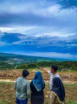 Tanah Kavling Wisata 400 Mdpl Udara Sejuk Segar 60 Menit dari TOL AJB