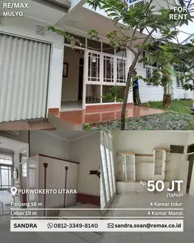 Disewakan Rumah Bagus Dan Luas Lokasi Purwokerto