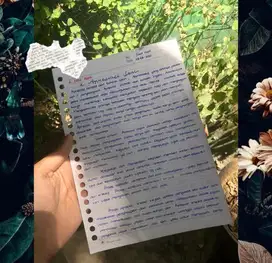 Jasa tulis tangan tugas, ketik makalah, ppt, menggambar