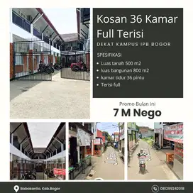 Kosan Bogor 36 Pintu Full Terisi Dekat Dengan Kampus IPB Dramaga Bogor