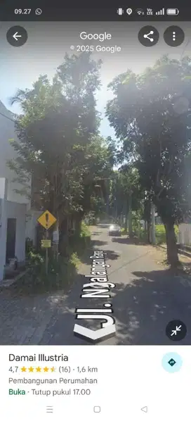 tanah strategis jalan kaliurang Km 9 dalam perumahan elite