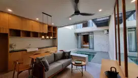HUNIAN SEMI VILLA 3BR FURNISHED ONE GATE LOKASI KAWASAN ELIT JIMBARAN