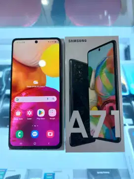 Jual Hp Second Samsung A71 Ram 8/128GB Resmi Lengkap Baca Deskripsi