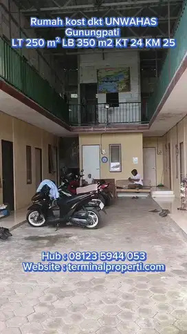 Rumah Kost  Dijual Baru 2 Lt ada Penghuni  dkt UNWAHAS Gunungpati