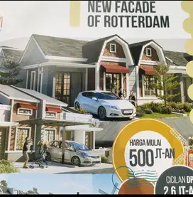 Jual rumah 1 Lantai DP 2.5 jtan perbulan Kota sutera grand batavia