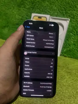 iPhone 14 promax 256gb ibox