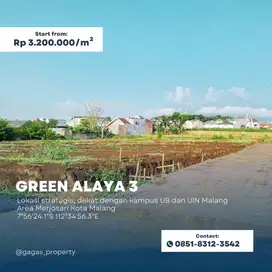 Tanah Kost Dekat Brawijaya Malang