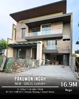 Dijual Rumah Baru Gress Pakuwon Indah Ada Pool Cluster Favorit