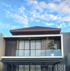 dijual cepat rumah mewah dekat bandara berkonsep jepang