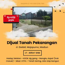 Tanah Pekarangan di Mojopurno Jl. Dadali