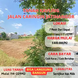Di Jual Tanah Kost di Jalan Caringin Jatinangor Sumedang