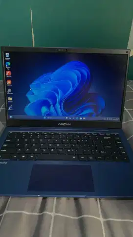 LAPTOP ADVAN SOULMATE GARANSI ON MULUS NO MINUS